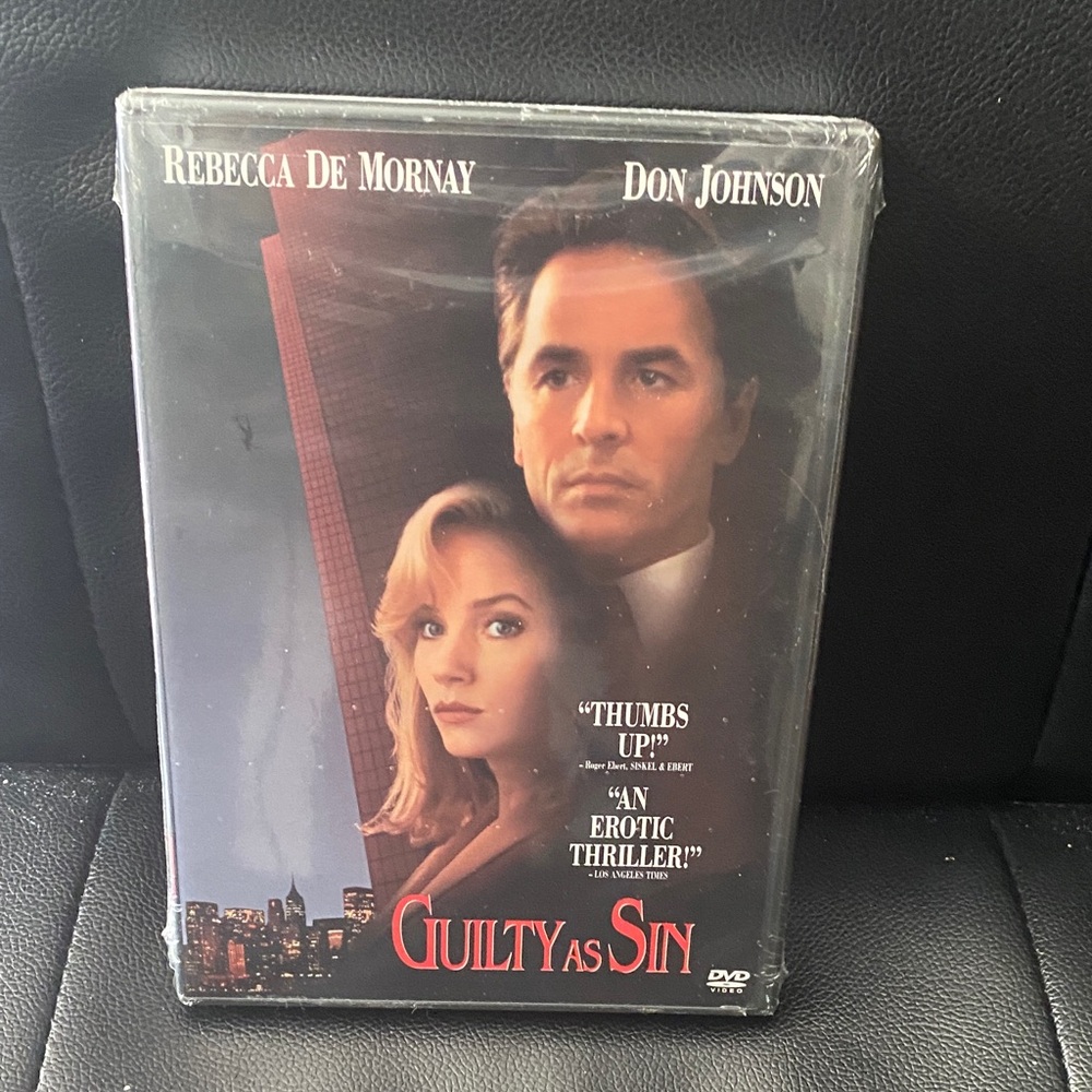 Guilty As sin movie new sealed